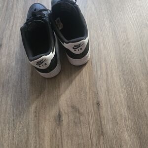 Nike Black and White Air Sneakers